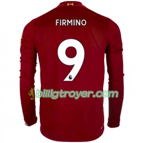 Billige Fotballdrakter Liverpool Roberto Firmino 9 Hjemmedraktsett 2019/20 Langermet